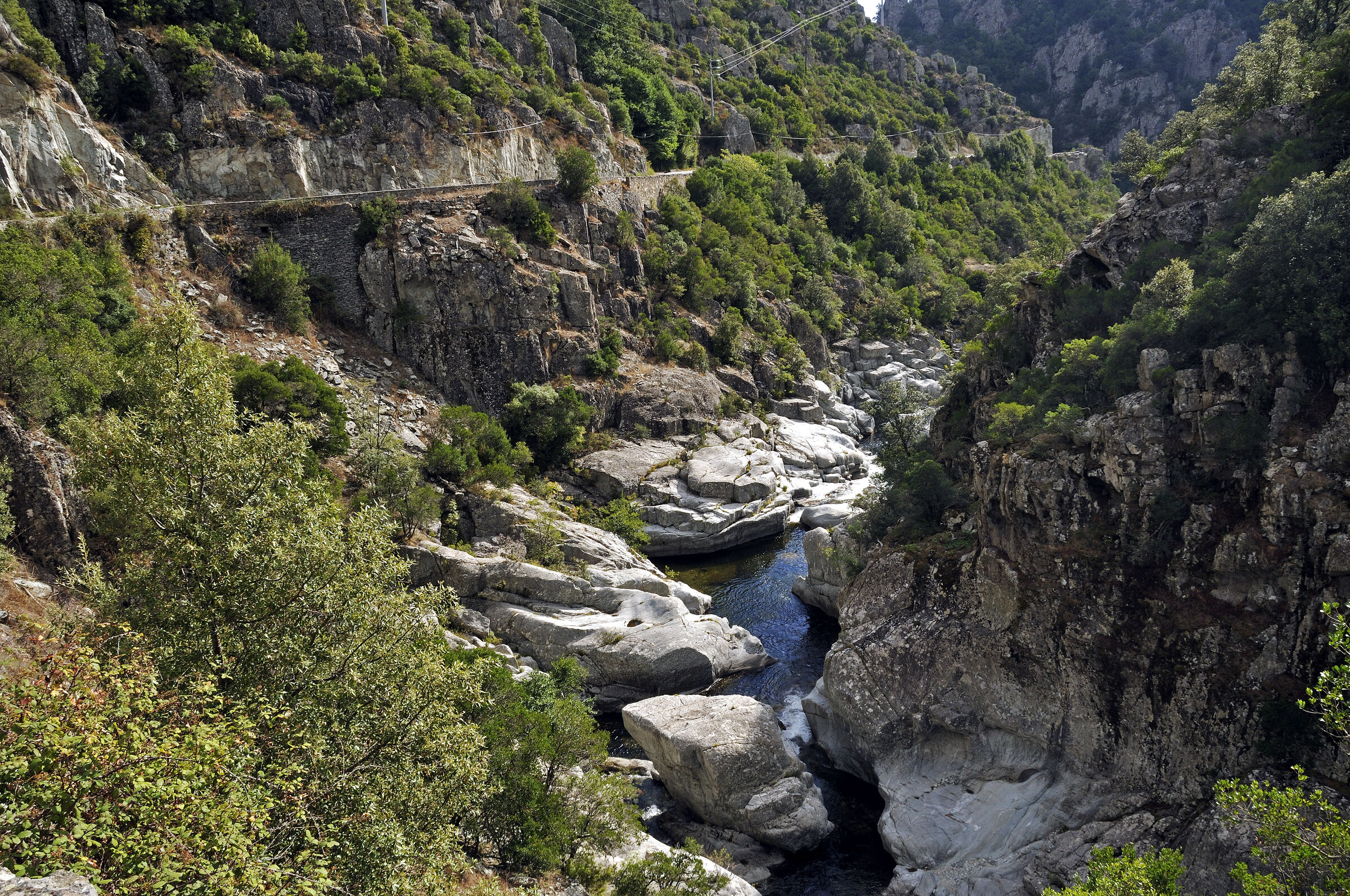 korsika - zwischen ghisoni und ghisonaccia - e strette teil 4