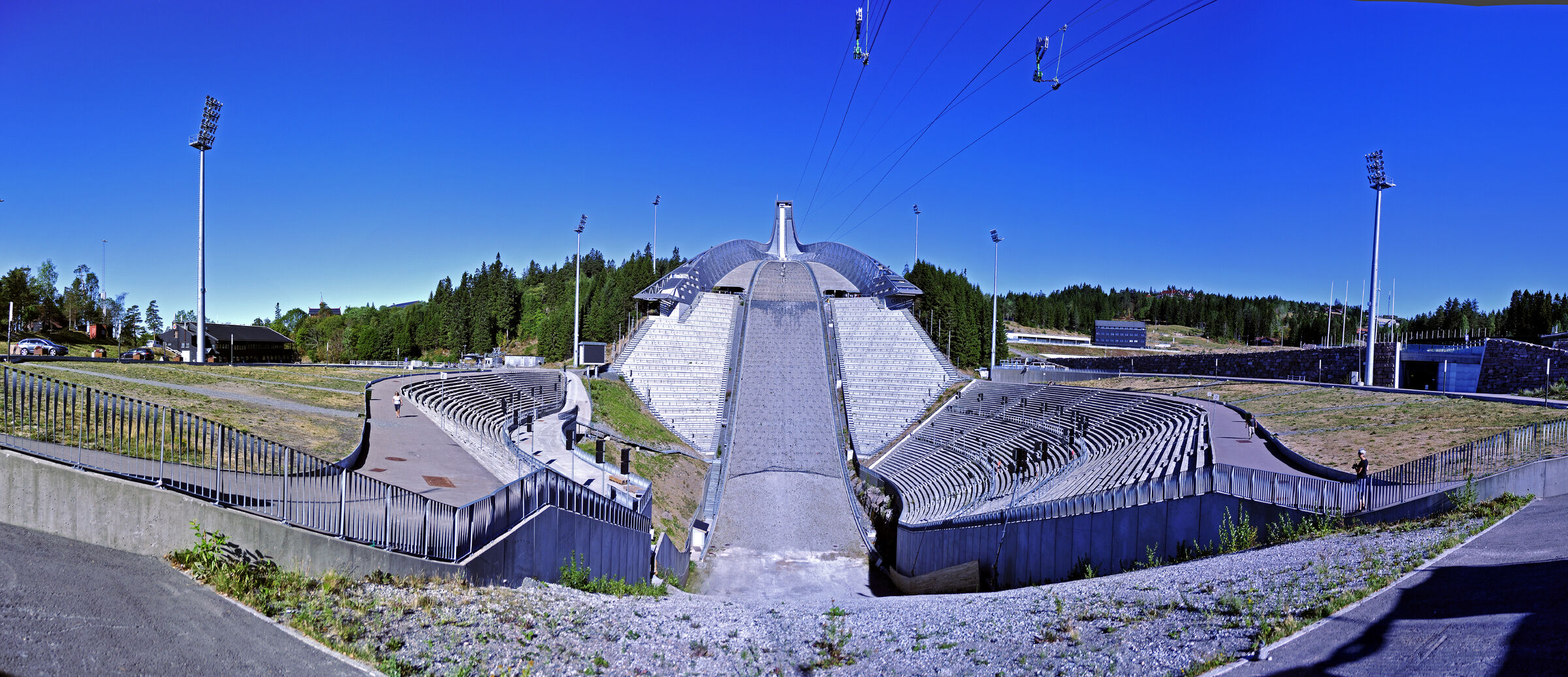 norwegen (130) - oslo - holmenkollen - teilpanorama