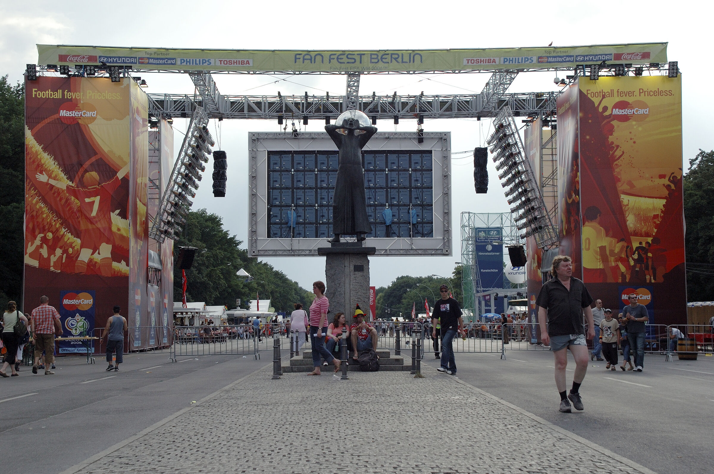 fußball wm 2006 - fanmeile