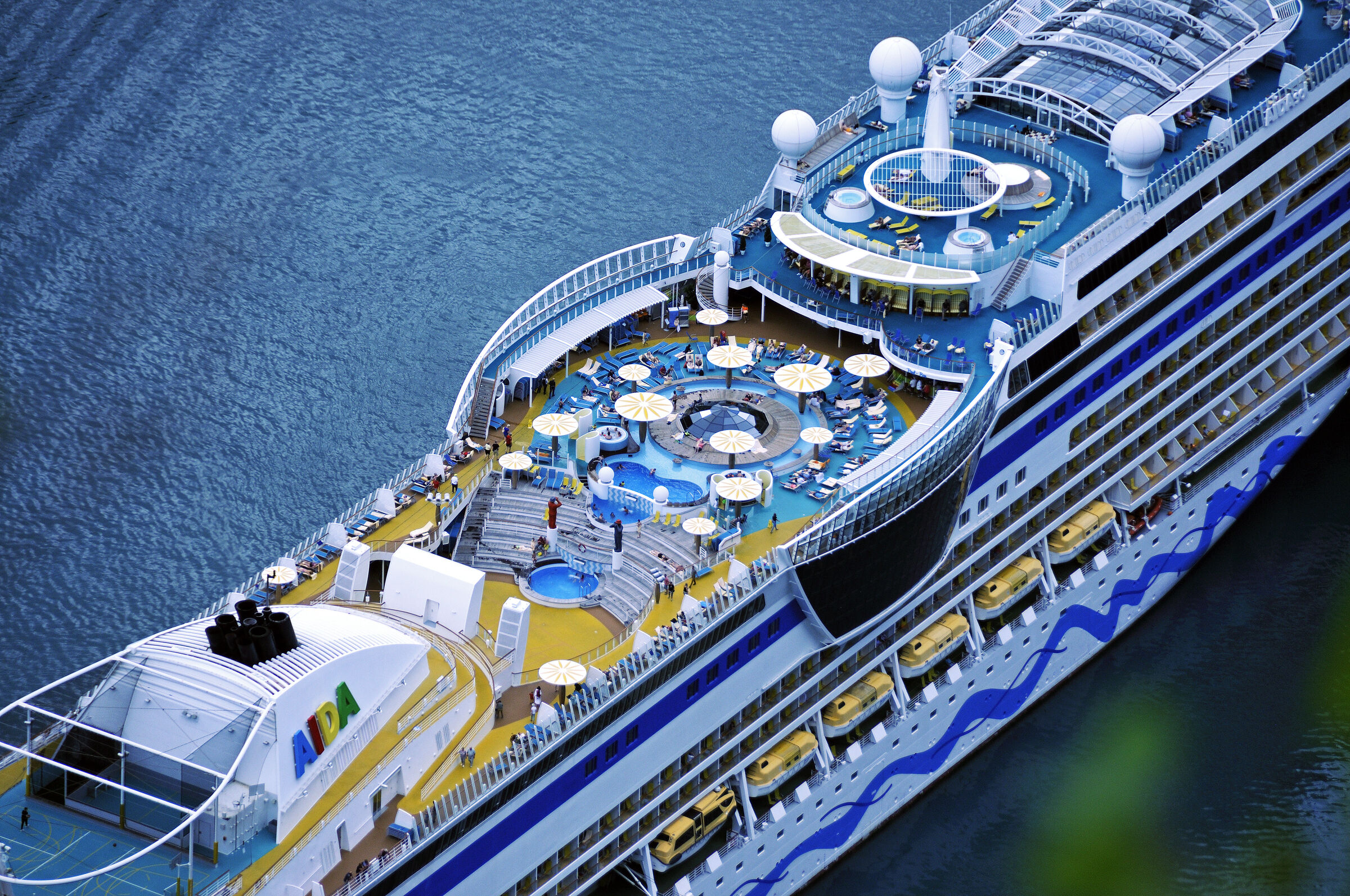 norwegen (116) - geiranger fjord - von oben