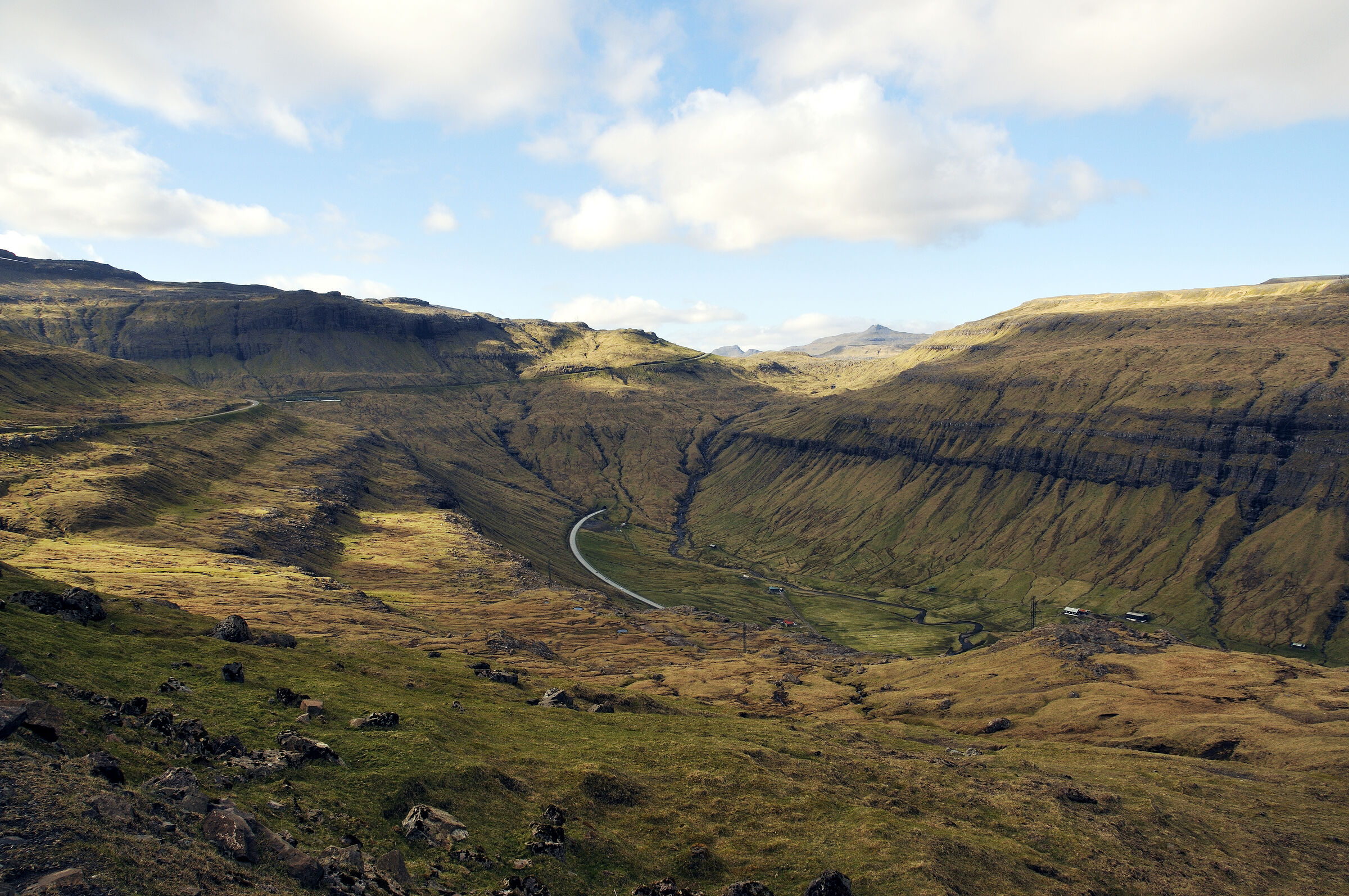 färöer inseln - auf streymoy - kaldbaksfjord