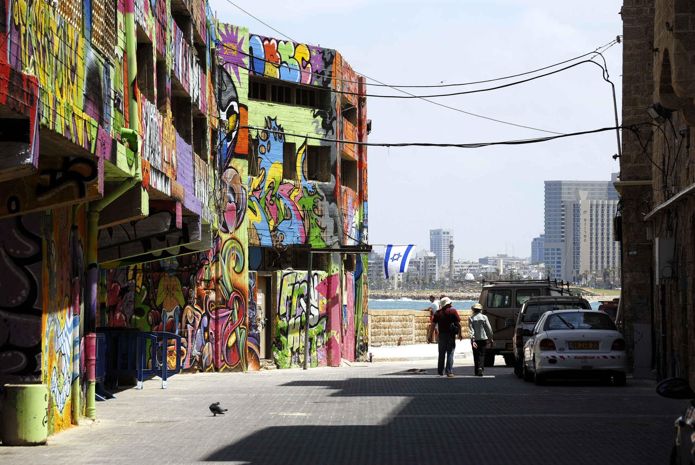 israel – tel aviv – jaffa - blick zurück