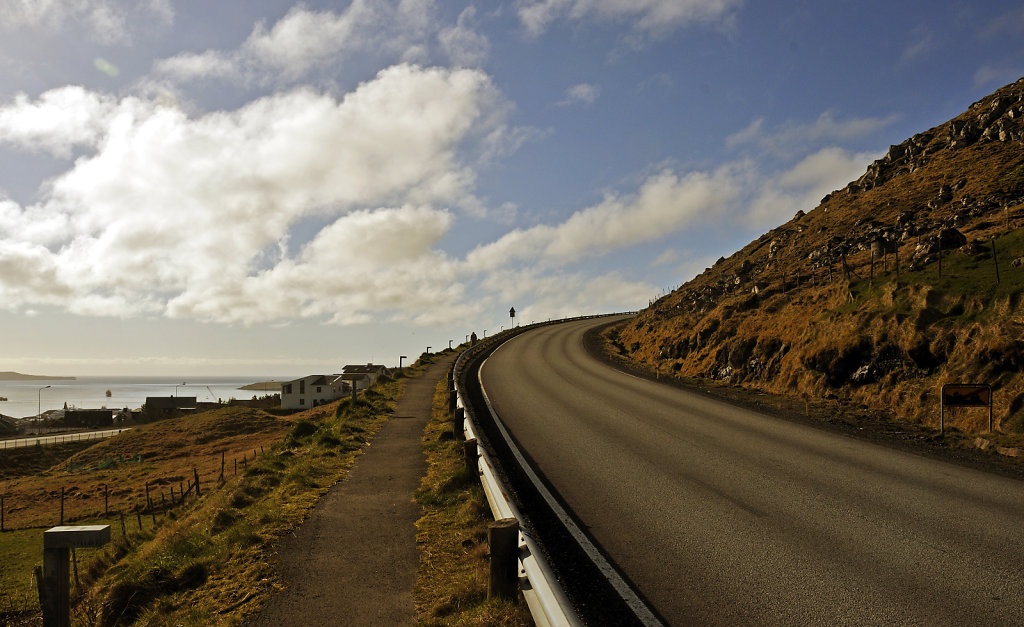 färöer inseln - thorshaven - norðari ringvegur