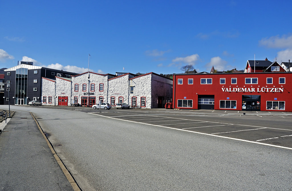 färöer inseln - thorshaven - am westhafen