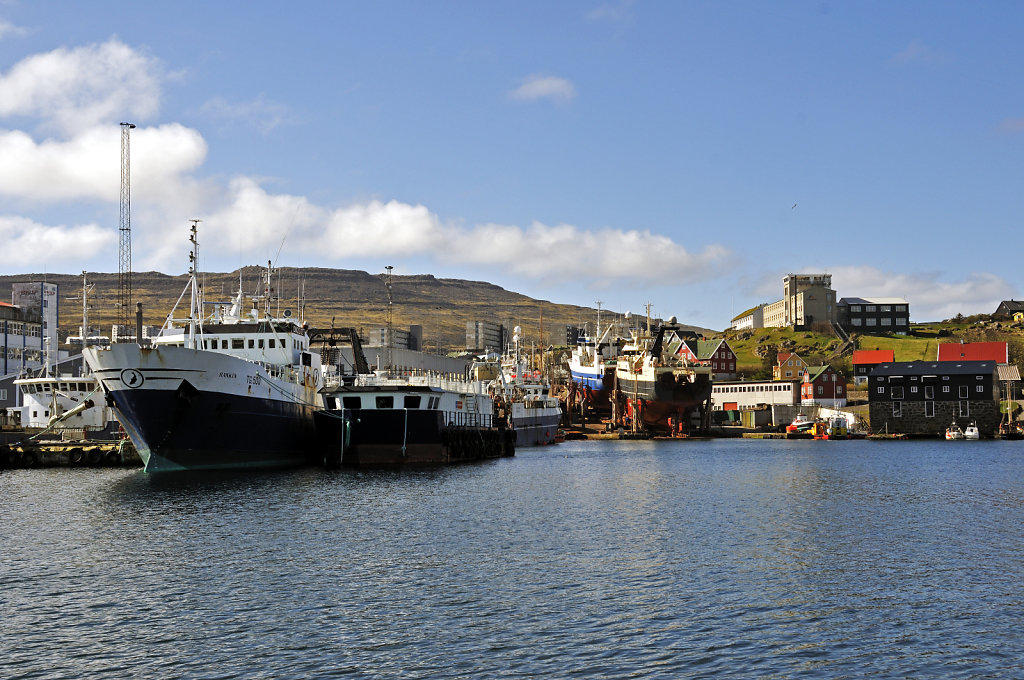 färöer inseln - thorshaven -  westhafen teil 6