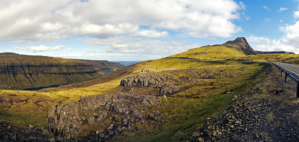 färöer inseln - auf streymoy - kaldbaksfjord und utmark teilpa