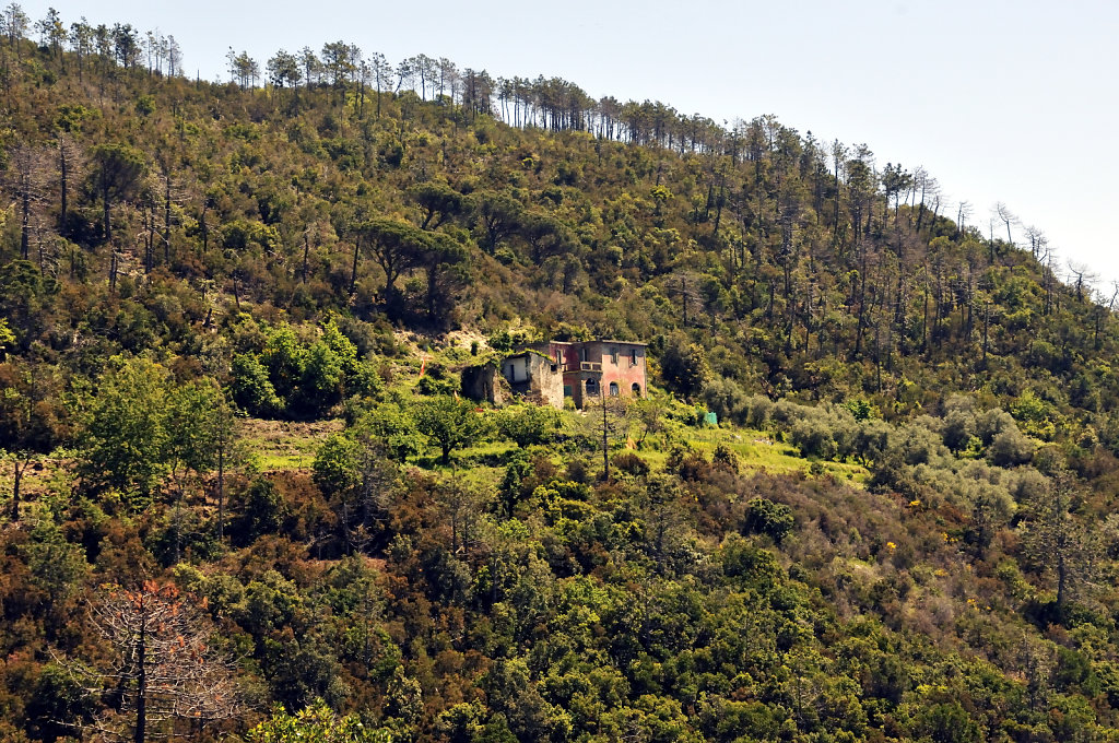 cinque terre – zwischen levanto und monterosso - verfall