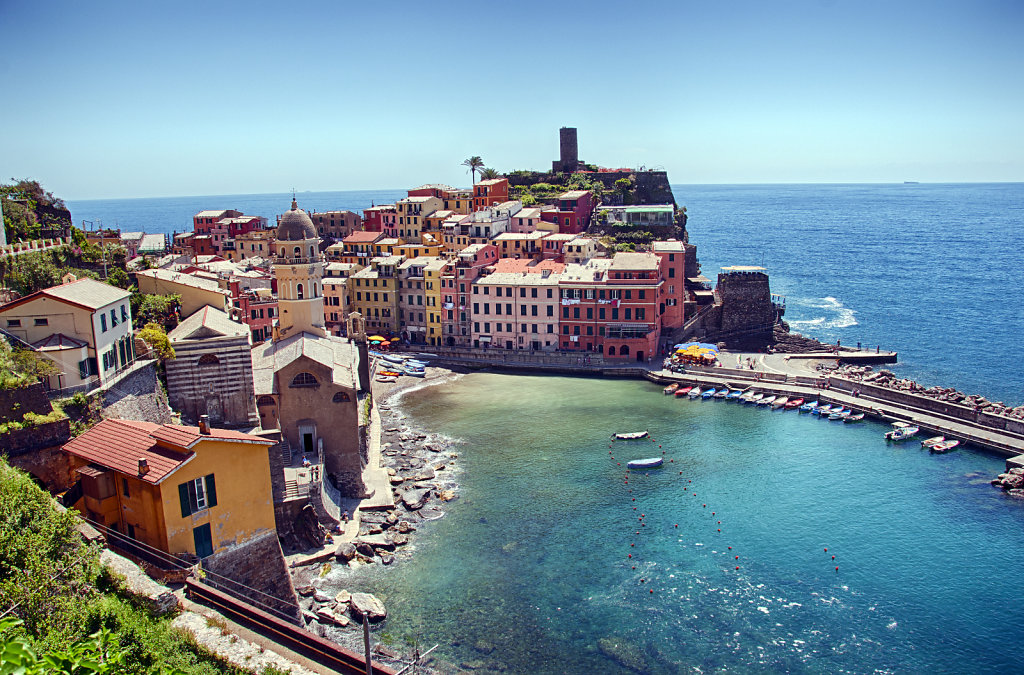 cinque terre - vernazza - blick auf vernazza teil 4