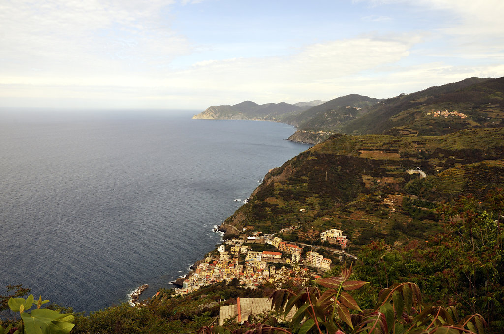 cinque terre - zwischen riomaggiore und porto venere – ausblic