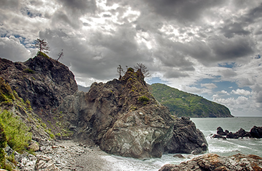 cinque terre - zwischen levanto und bonassola - ausblick