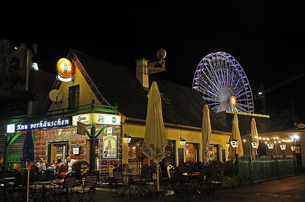 österreich - wien - night shots – prater -  knusperhäuschen