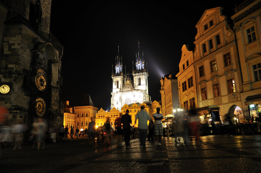 tschechien - prag - night shots - altstädter ring