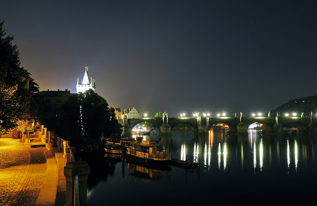 tschechien - prag - night shots - karlsbrücke teil 2