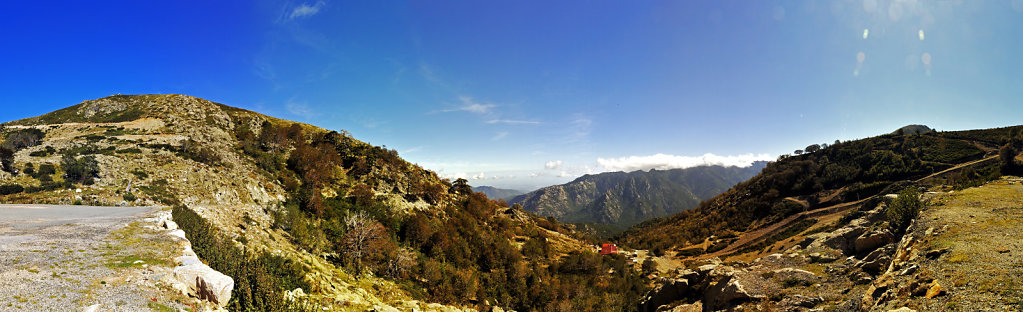 korsika  - aufstieg zum monte renoso und dem bastanisee  – am 