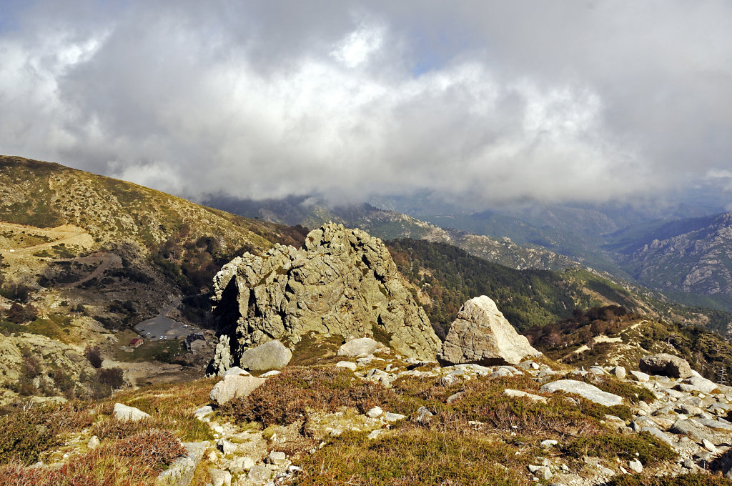 korsika  - aufstieg zum monte renoso und dem  bastanisee  – te