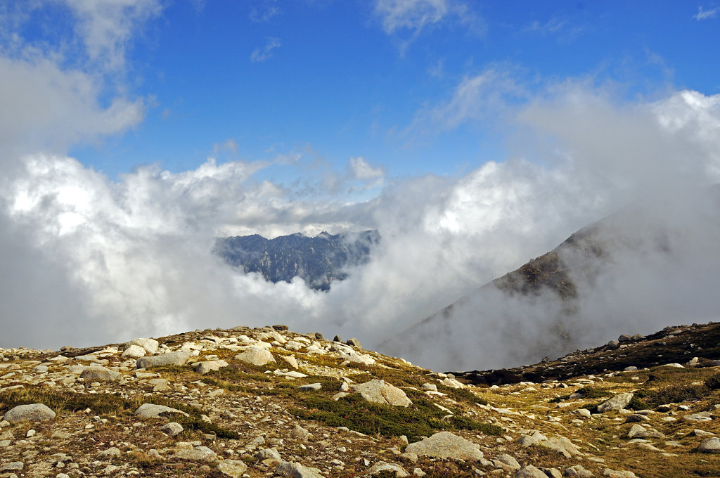 korsika  - aufstieg zum monte renoso und dem  bastanisee -  teil