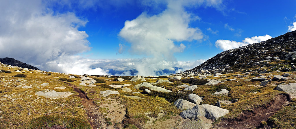 korsika  - aufstieg zum monte renoso und dem  bastanisee  - teil