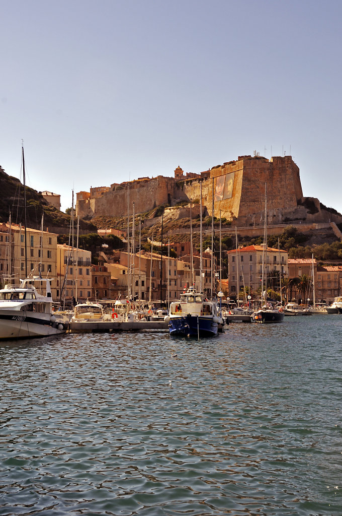 korsika  - bonifacio - am hafen