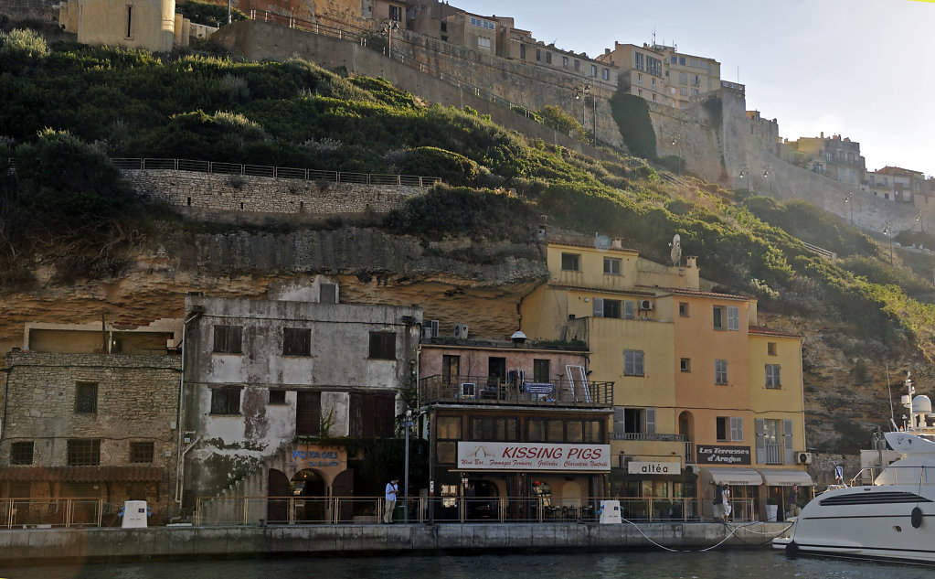 korsika  - bonifacio - am hafen teil 3