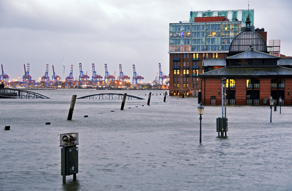 hamburg - sturmflut dezember 2013 – land unter teil 4