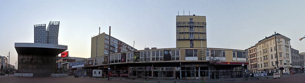 hamburg – st.pauli - essohäuser  teilpanorama