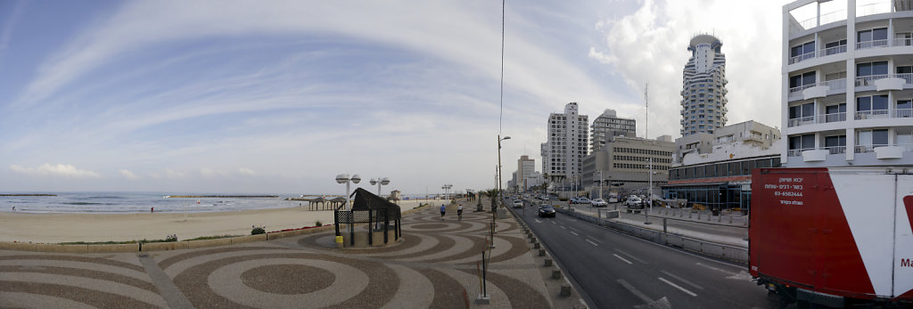 israel – tel aviv - retsif herbert  samual - teilpanorama