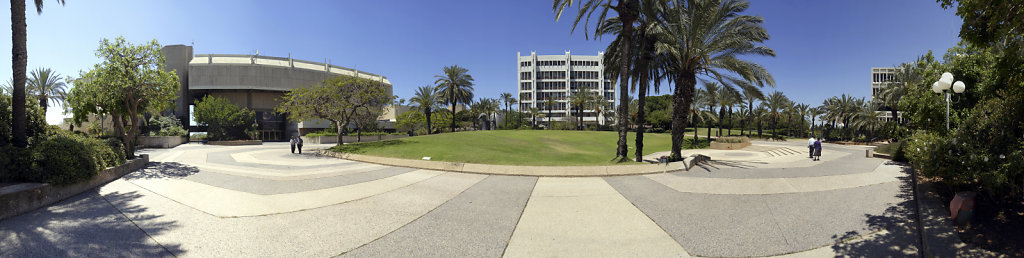 israel – tel aviv - das diaspora museum - teilpanorama