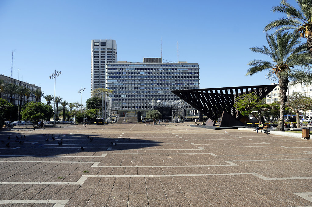 israel – tel aviv - kikar rabin