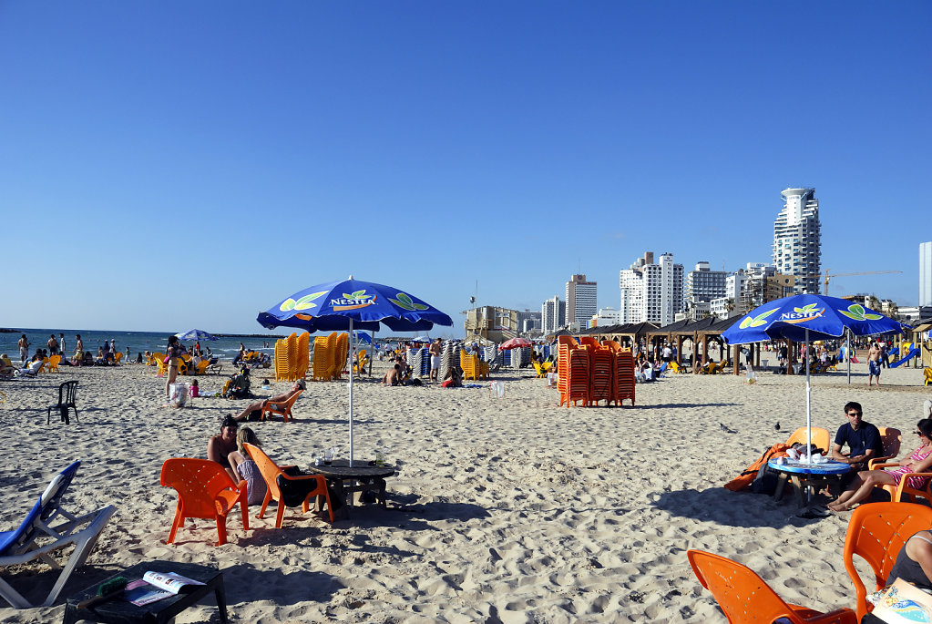 israel – tel aviv - am strand teil 6