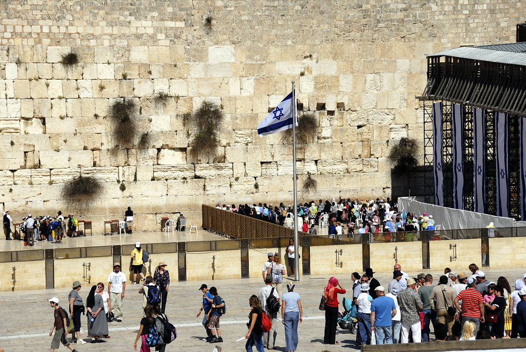 israel – jerusalem - die klagemauer 2
