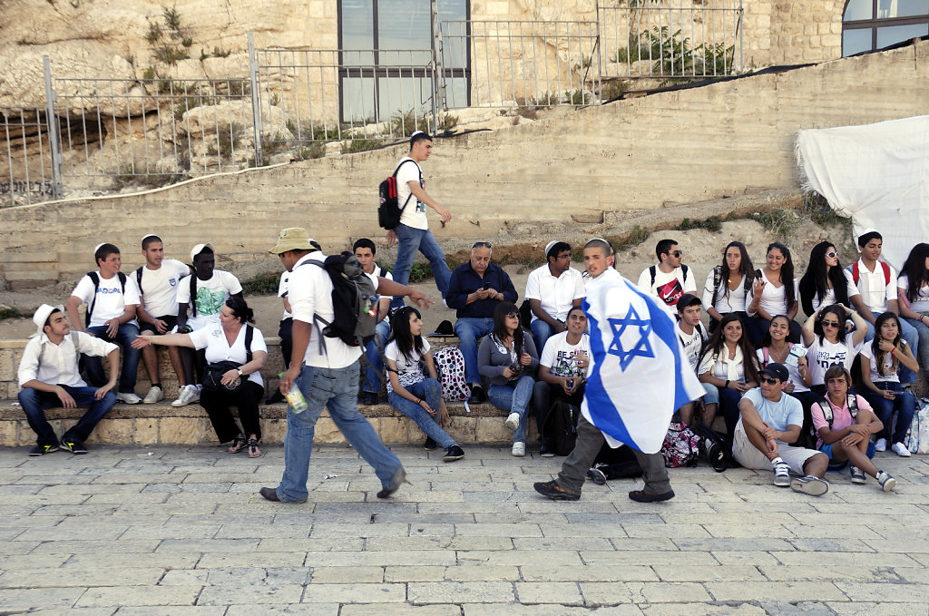 israel – jerusalem - vor der klagemauer - pause