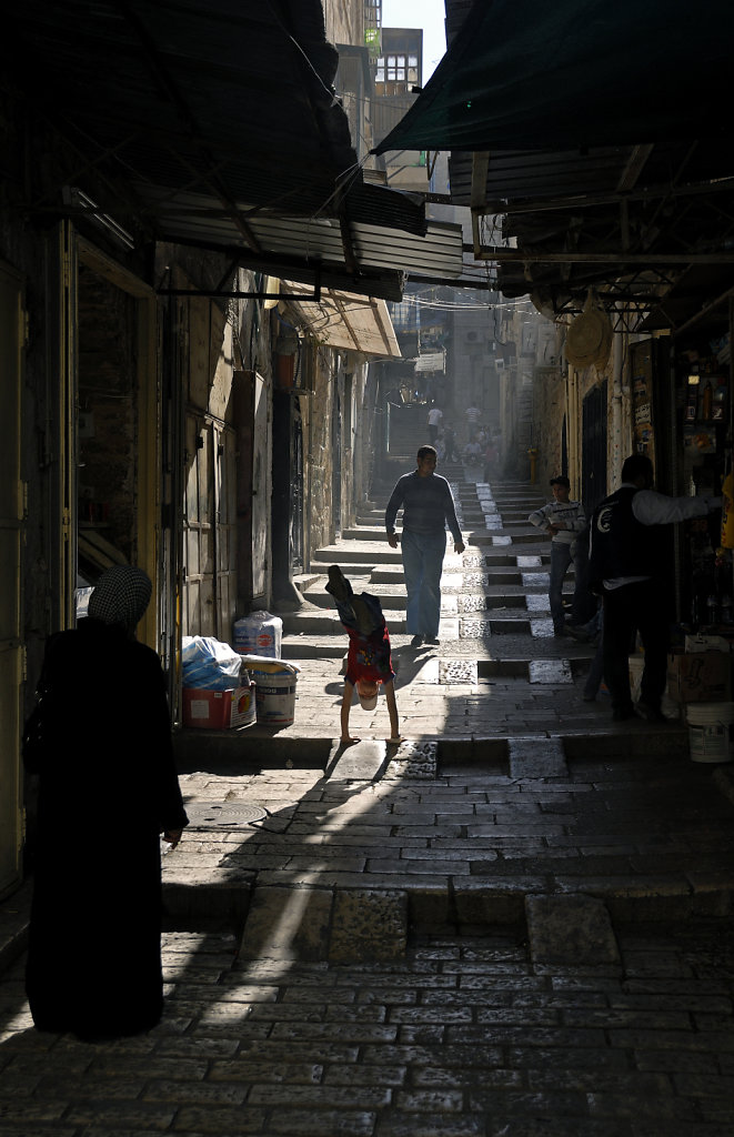 israel – jerusalem - in der altstadt - lebensfreude