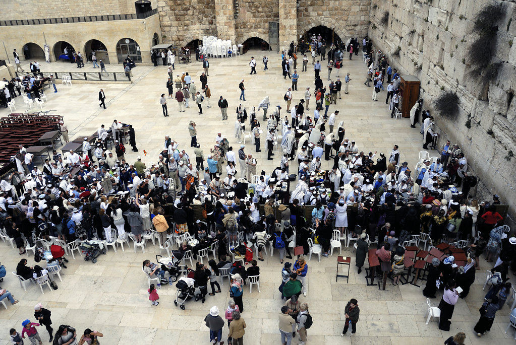 israel – jerusalem - vor der klagemauer  - bar mitzwa teil 3