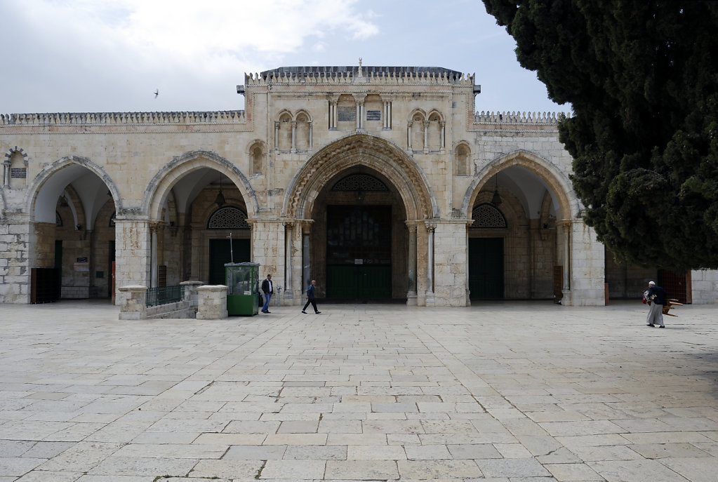 israel – jerusalem - der tempelberg - die al-aqsa moschee  tei