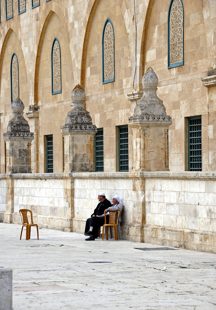 israel – jerusalem - der tempelberg - der plausch