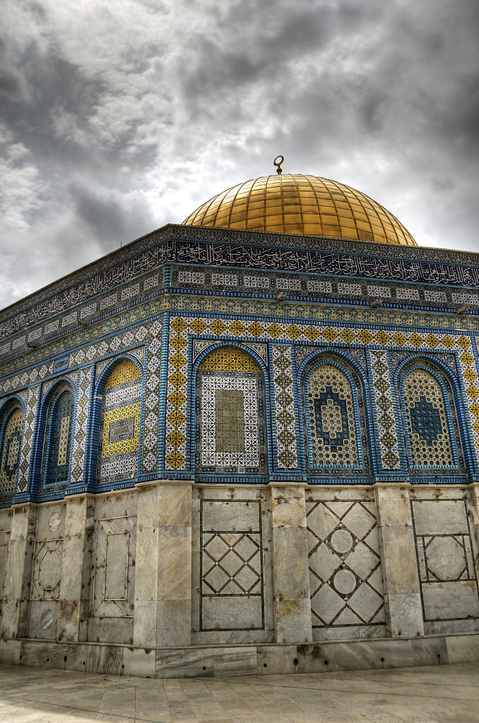 israel – jerusalem - der tempelberg -  der felsendom teil 4