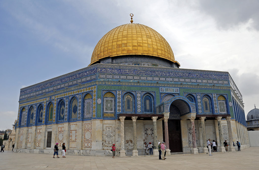 israel – jerusalem - der tempelberg -  der felsendom teil 5