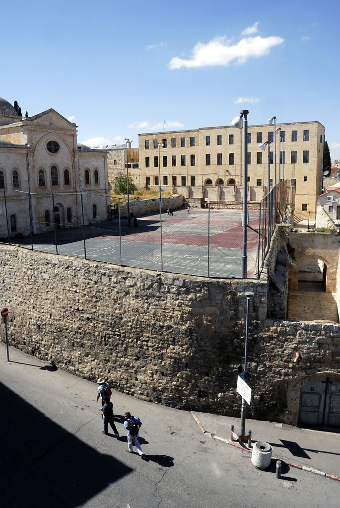 israel – jerusalem - der blick von der mauer – das armenisch