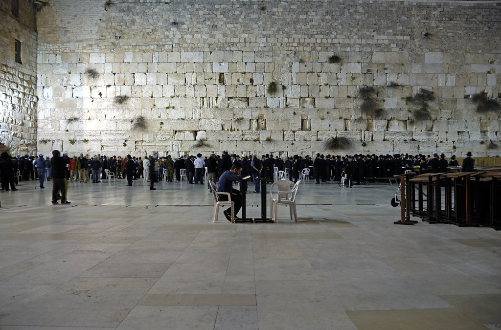 israel – jerusalem - vor der klagemauer nachts teil 3