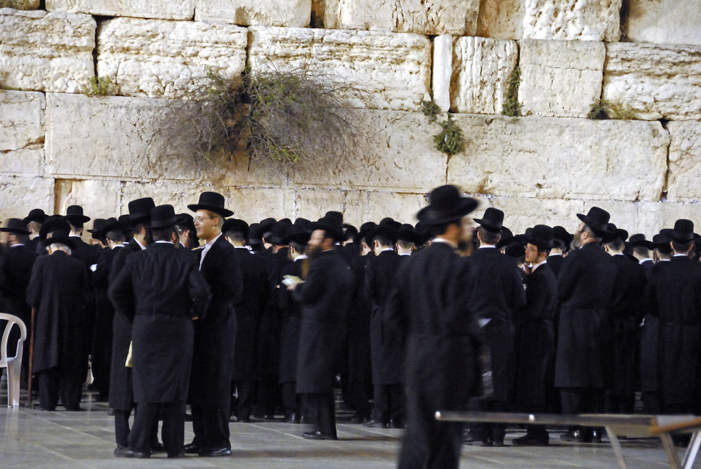 israel – jerusalem - vor der klagemauer nachts teil 4