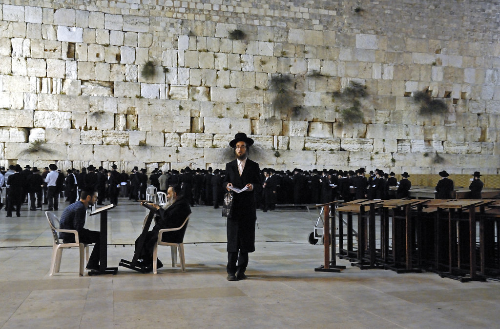 israel – jerusalem - vor der klagemauer nachts teil 5