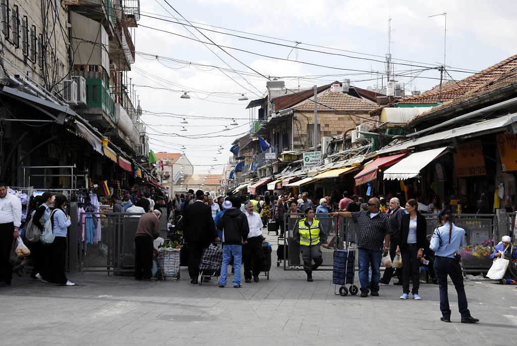 israel – jerusalem - jaffa street - markt
