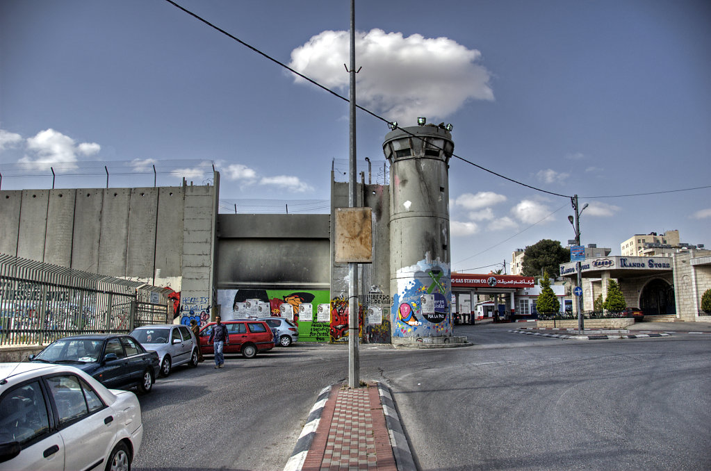 palästina- bethlehem - die mauer