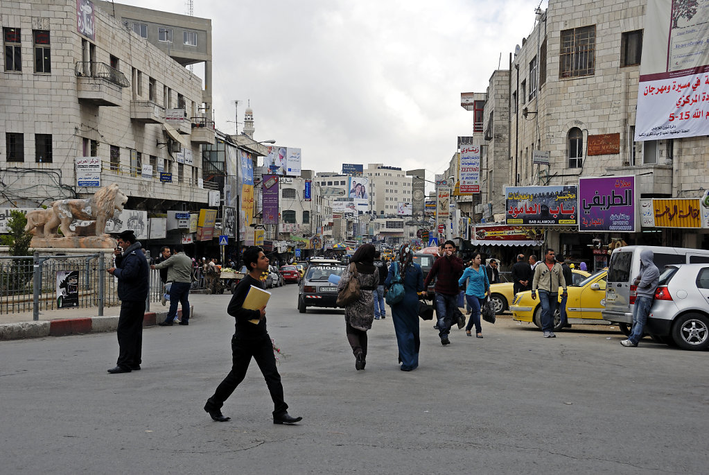 palästina- ramallah - am al-manarah-platz teil 2