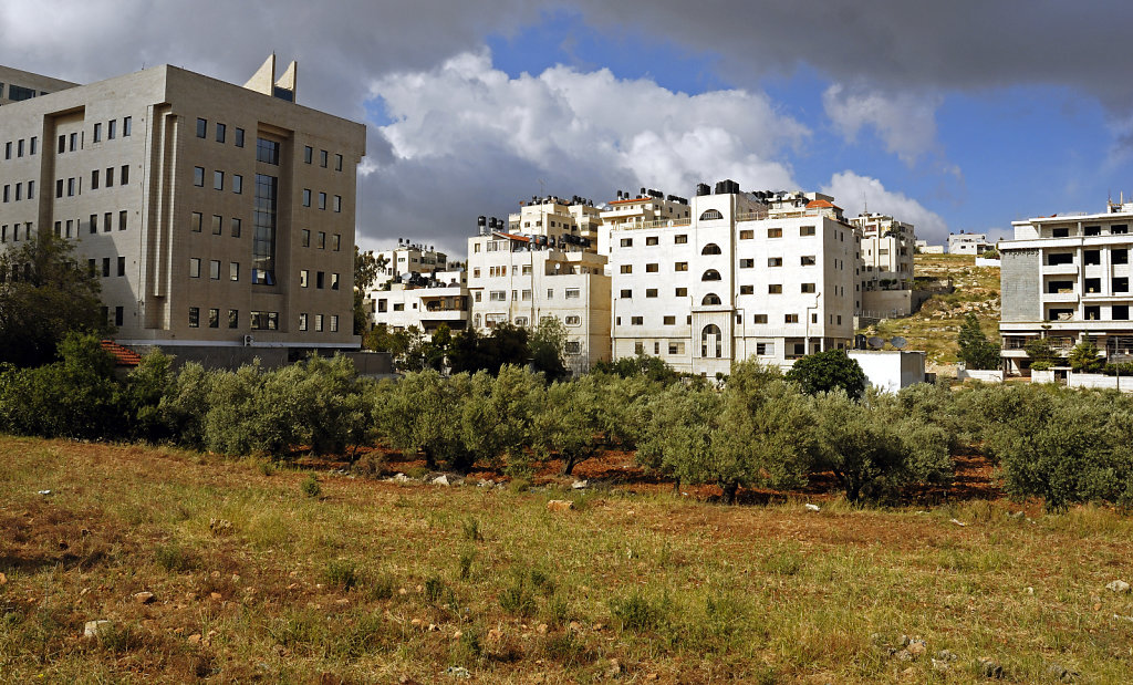 palästina- ramallah - rote erde