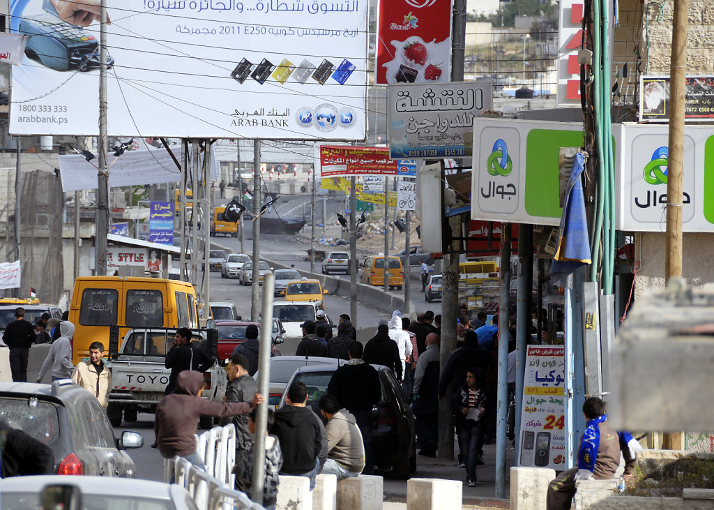 palästina- ramallah - qalandia