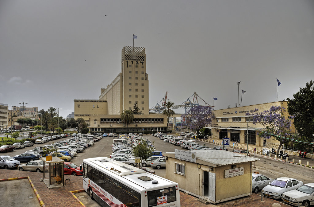 israel – haifa - der dagon getreidesilo