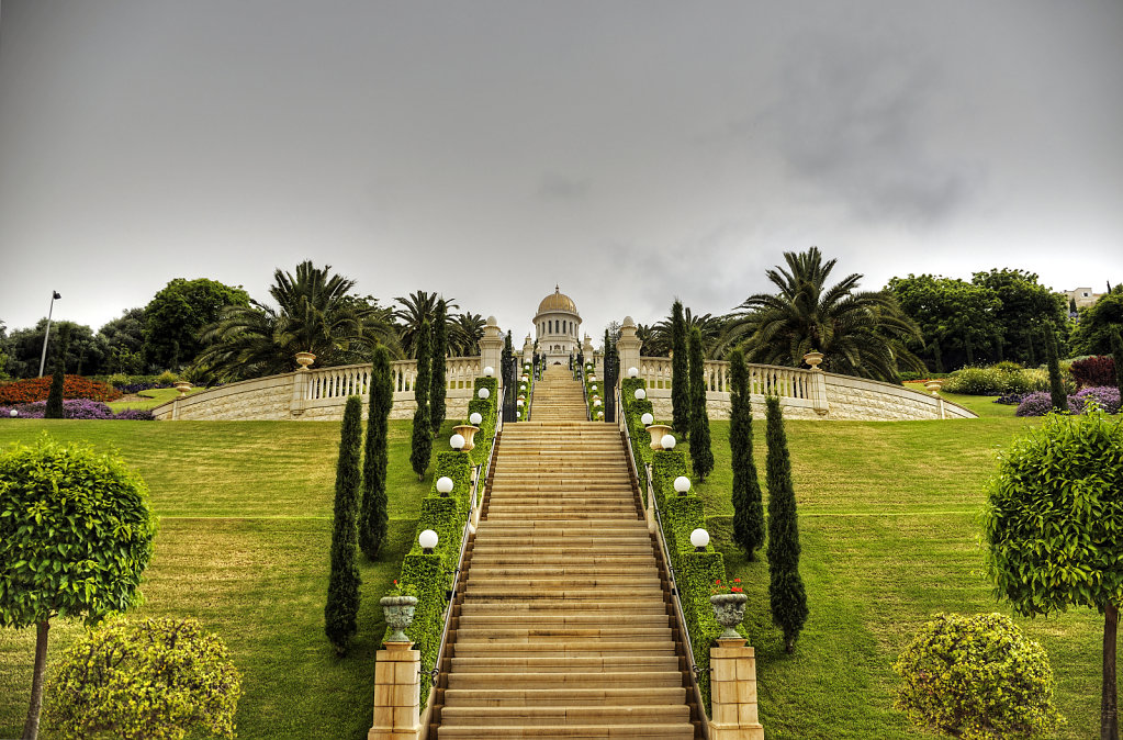 israel – haifa - der schrein des bab teil 2