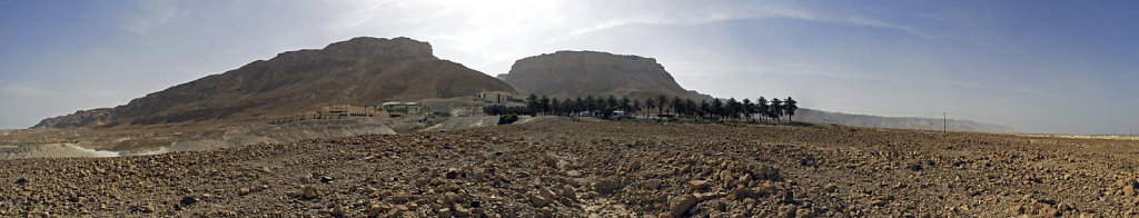 israel- totes meer - masada -  teilpanorama 2