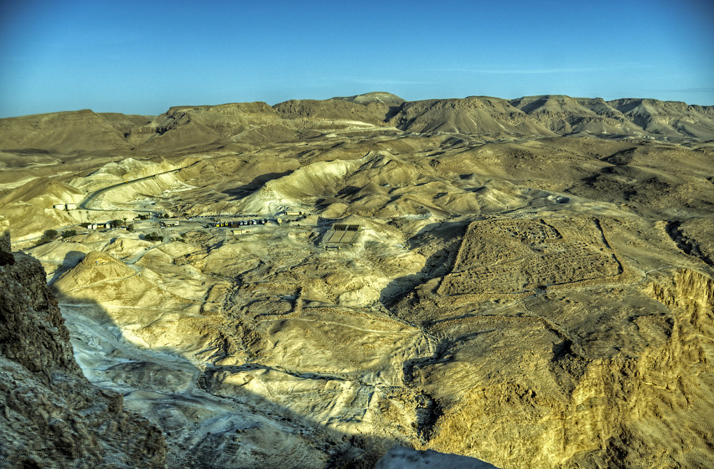 israel- totes meer - masada  – westen